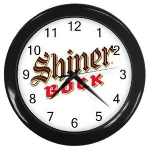 Shiner Bock Beer Logo New Wall Clock Size 10 