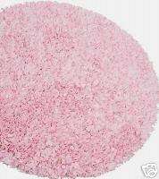 Pink Round Shag Rug Nursery 4x4 Glenna Jean Scribbles  