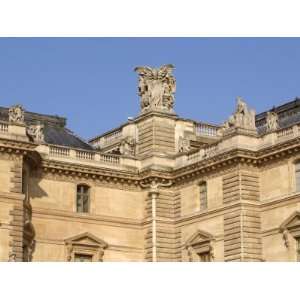  Exterior Architecture of Museum Building in Paris, France 