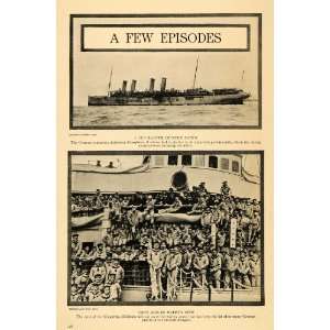  1915 Print Bicycle Gunmen Caught Spies Battlefields WWI 