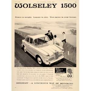   Ad Wolseley 1500 Family Car British Automobile BMC   Original Print Ad