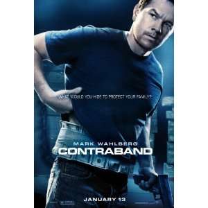  CONTRABAND Movie Poster   Flyer   11 x 17 