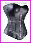 new sexy faux leather effect corset goth biker sexy top