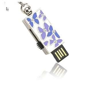  Fashion Jewelry USB Flash Drive 4 Gb with Key Chain 