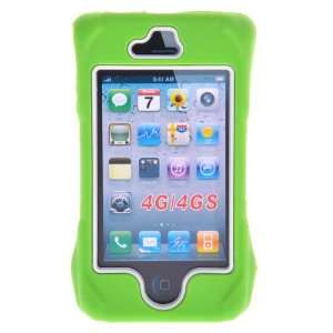  Cool Robot Silicone Hard Case for iPhone 4/iPhone 4S 