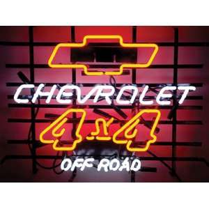  Chevrolet Off Road Neon Sign Automotive