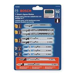 T10Csc Bosch Power Tools Shank Jigsaw Blade Assrt10Pcs W 