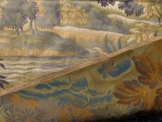   BELGIAN TAPESTRY FOREST W/ RUINS + FARMHOUSE 295x175 CM TOP CONDIT