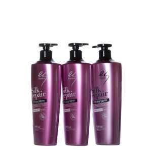    LG Elastine Silk Repair7 2 Shampoos + 1 conditioner Beauty