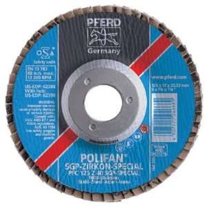  Type 27 POLIFAN SGP Flap Discs   fd 62351 7x5/8 11 40 grit 