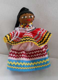 Doll Seminole Indian 5 Florida Tourist Trade Palmetto  