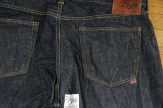 PRPS Denim Jeans Classic Selvedge 01BB 42 Raw Wash  