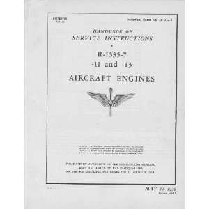   1535 7 Aircraft Engine Service Manual Pratt & Whitney Books