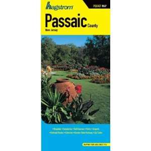    Hagstrom 459854 Passaic County NJ Pocket Map