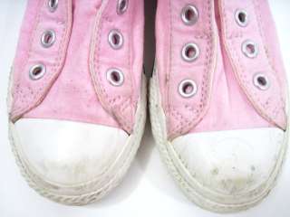 CONVERSE Girls Pink Sneakers Shoes Size 13  