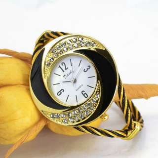   Womens Bangle Bracelet Wrist Watch 6 Colors for Selecting  