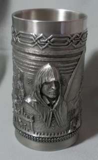 ROYAL SELANGOR STRIDER   TANKARD LORD OF THE RINGS MADE IN MALAYSIA 