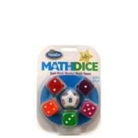 ThinkFun Math Dice Jr Educational Learning Game NEW  