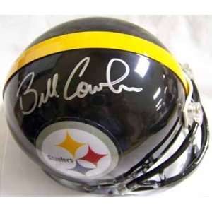  Bill Cowher Autographed / Signed Pittsburgh Steelers Mini 