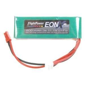  EONXLite LiPo 3S 11.1V 800mAh 25C TRex 250 Upgrade Toys 