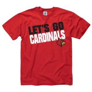  Louisville Cardinals Red Youth Slogan T Shirt