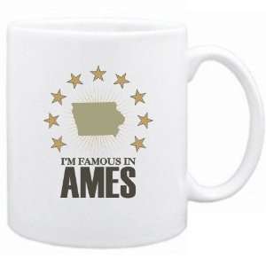    New  I Am Famous In Ames  Iowa Mug Usa City