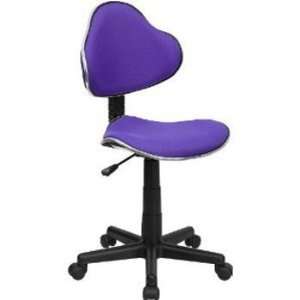  Purple Fabric Ergonomic Task Chair