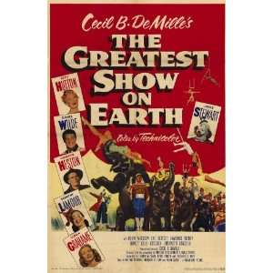  The Greatest Show on Earth   Movie Poster   11 x 17
