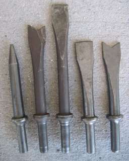 This auction is for ONE Master Grip air hammer with a set of 5 chisel 