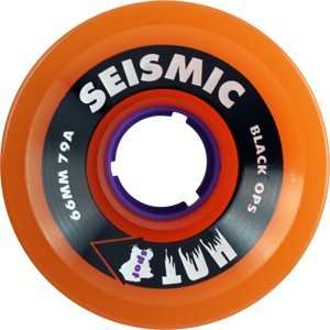  Seismic Hot Spot 66mm 79a Tran.Orange/Purple (Set of 4 