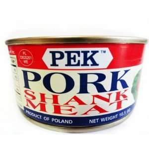 PEK Pork Shank Meat 10.5 oz  Grocery & Gourmet Food