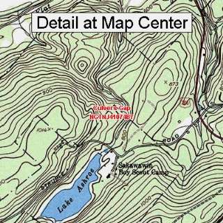  USGS Topographic Quadrangle Map   Culvers Gap, New Jersey 