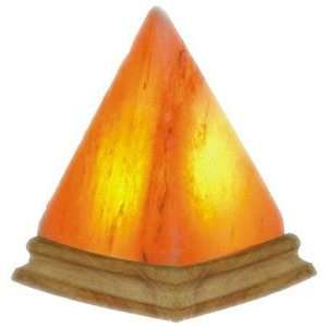   Ionic Natural Salt Crystal Pyramid Lamp #1701