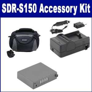 Panasonic SDR S150 Camcorder Accessory Kit includes SDCGAS303 Battery 