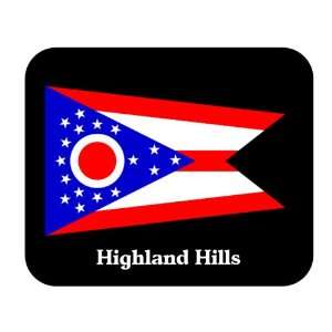   US State Flag   Highland Hills, Ohio (OH) Mouse Pad 