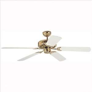   Ceiling Fan   Homeowners Select in Polished Brass