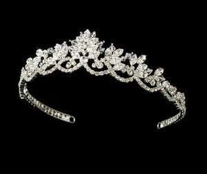Vintage Inspired Crystals Bridal Tiara  