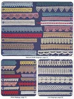 Treasury of Crochet Lace Edgings, 120 crochet patterns  