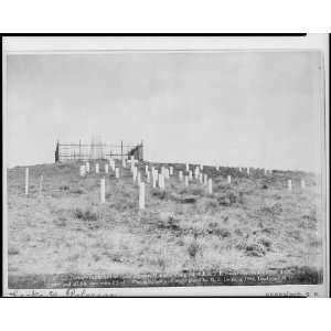  Graveyard,memorial,Custers battlefield,Crow Agency,MT 