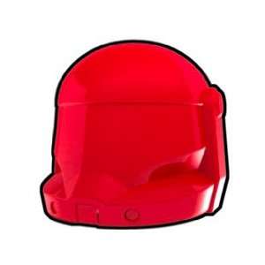  Red Commando Helmet   LEGO Compatible Minifigure Piece 