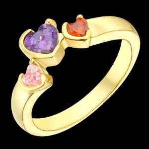 Cybele   Elegant Gold Family Ring   Custom Made to your 