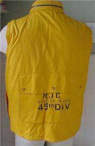 Nautica Outerwear Yellow Sport Vest, Ski, Hunt, Fish, Sail, Safari 