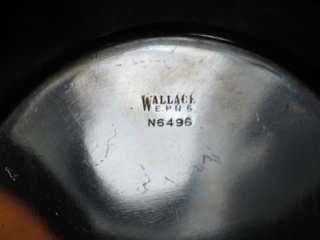 Pierced Wallace E.P.N.S. N6496 Silverplate Plate Tray  
