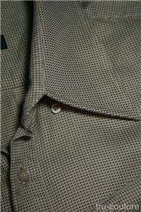 Equilibrio Italia Brown Dress Shirt sz.L  