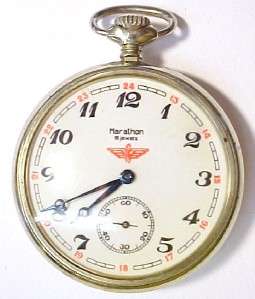   ~ Vintage Russian Pocket Watch 16s / 18 Jewels; EXC RUNS  