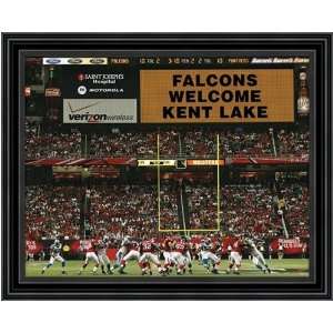 Atlanta Falcons Personalized Score Board Memories Sports 