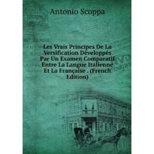   Italienne Et La FranÃ§aise . (French Edition) Antonio Scoppa Books