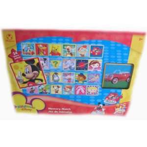  Disney Playhouse Memory Match Card Game Toys & Games