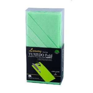    LIGHT GREEN Tuxedo Fold LIGHT GREEN  pack of 100