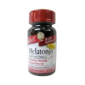  Melatonin Tabs 1 Mg Schiff Size 60 Health & Personal 